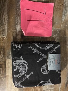 Mad Engine The Witcher Netflix Fat Quarter Cotton Fabric 18" x 22" Cosplay NEW
